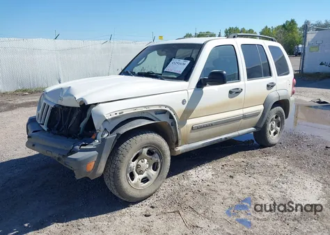 2005 Jeep Liberty Sport from USA, damaged, VIN 1J4GL48K25W666746